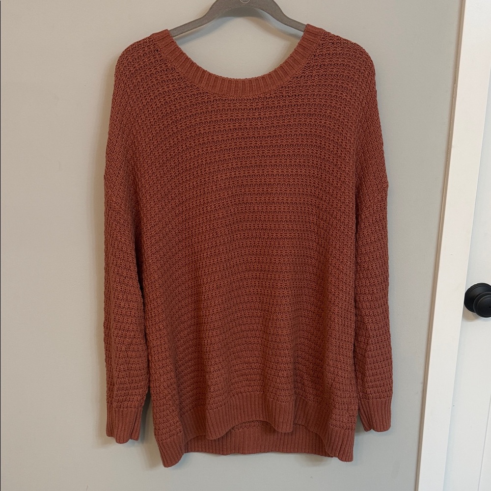 Old Navy Women's Sweater in Rich Rust